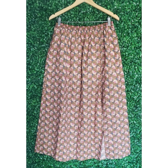 12. J.Crew Collection side-slit maxi skirt in Ratti® prism floral - Picture 5 of 9